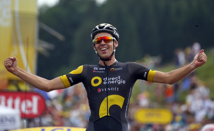Calmejane vyhral 8. etapu, Froome zostal v žltom drese lídra